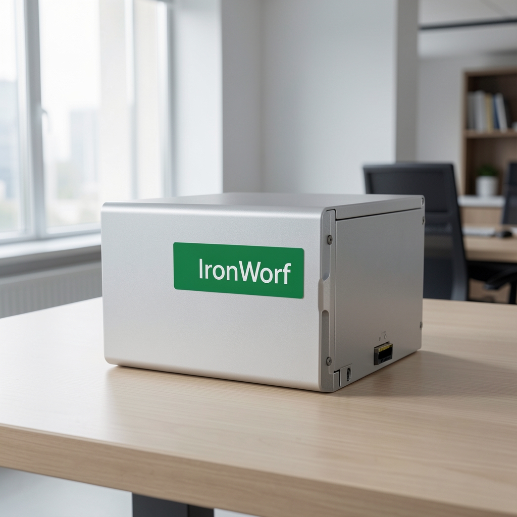 Seagate IronWolf 4TB NAS хард диск 3.5 инча, сребрно кућиште са зеленом IronWolf налепницом, SATA III конектор на задњој страни