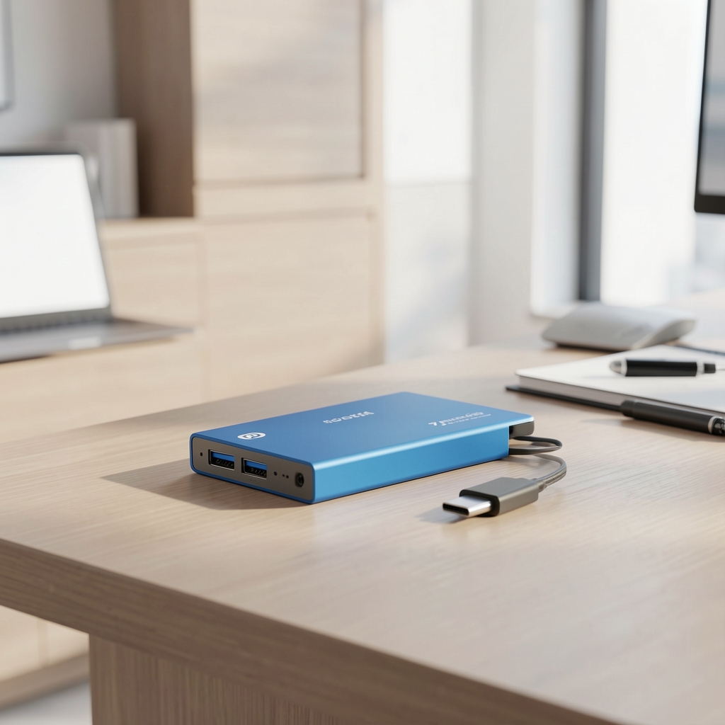 WD My Passport SSD 2TB преносни NVMe SSD плава боја компактни дизајн USB-C